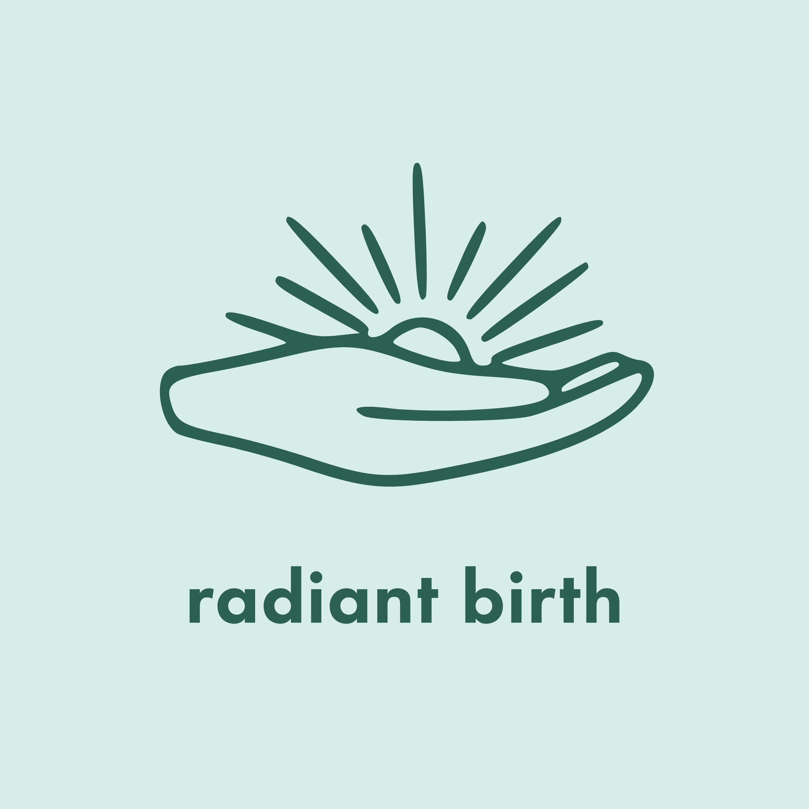 Josie Hipwell | Birth, Postpartum and Loss Doula | Radiant Birth  logo